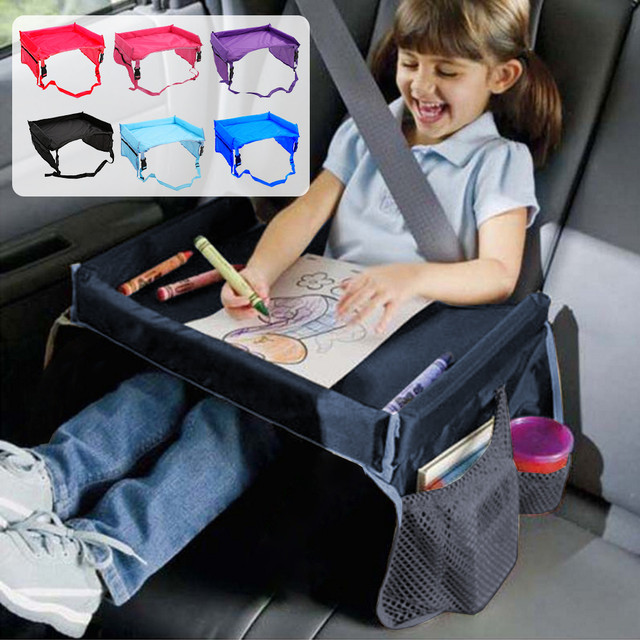 Kids Travel Tray for Toddler Car Seat Lap Tray for Airplane Kids Travel  Desk for Kids Road Trip Activities Essential Accessories - AliExpress